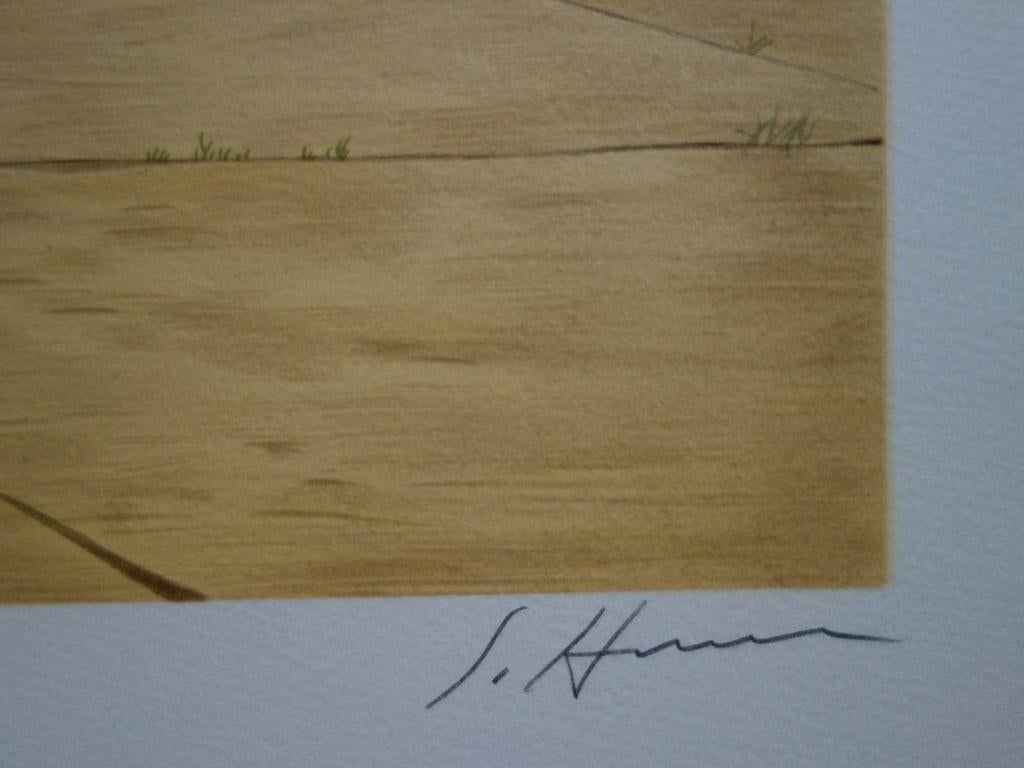 Dead Zeppelin - Original handsigned lithograph - Print by Judson Huss