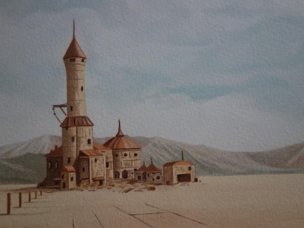 Dead Zeppelin - Original handsigned lithograph - Surrealist Print by Judson Huss