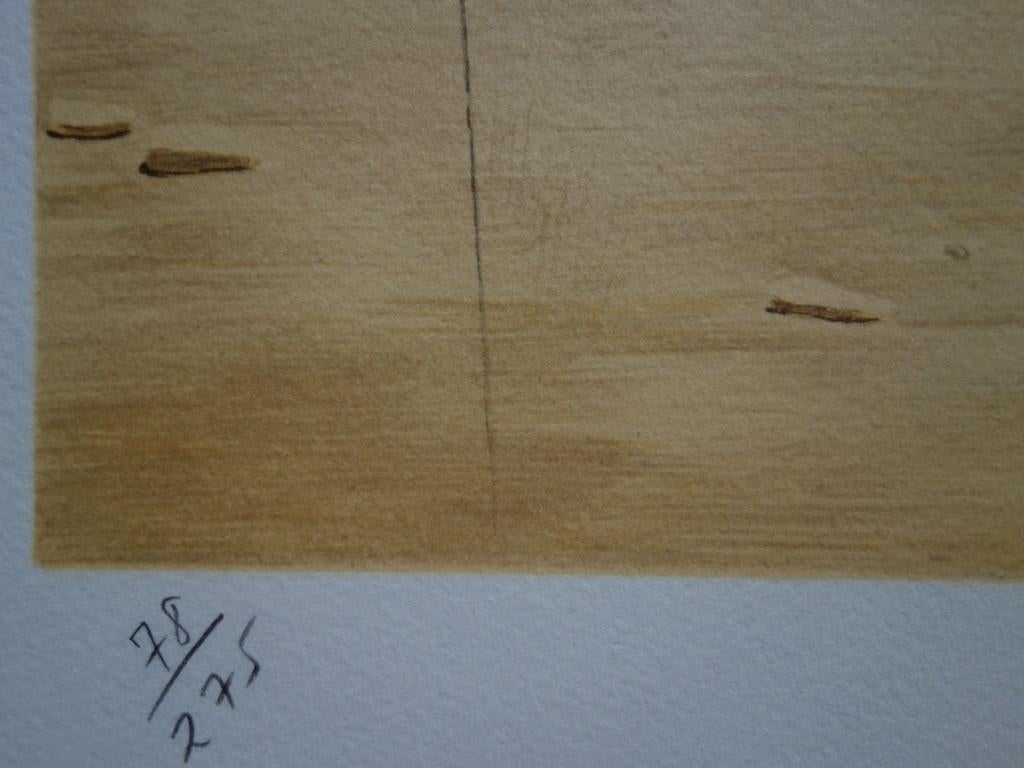 Judson HUSS (1942-2008)
Dead Zeppelin

Original lithograph
Handsigned in pencil
Limited /275 copies
On vellum 49 x 65 cm (c. 19.2 x 25.5 in)

Excellent condition