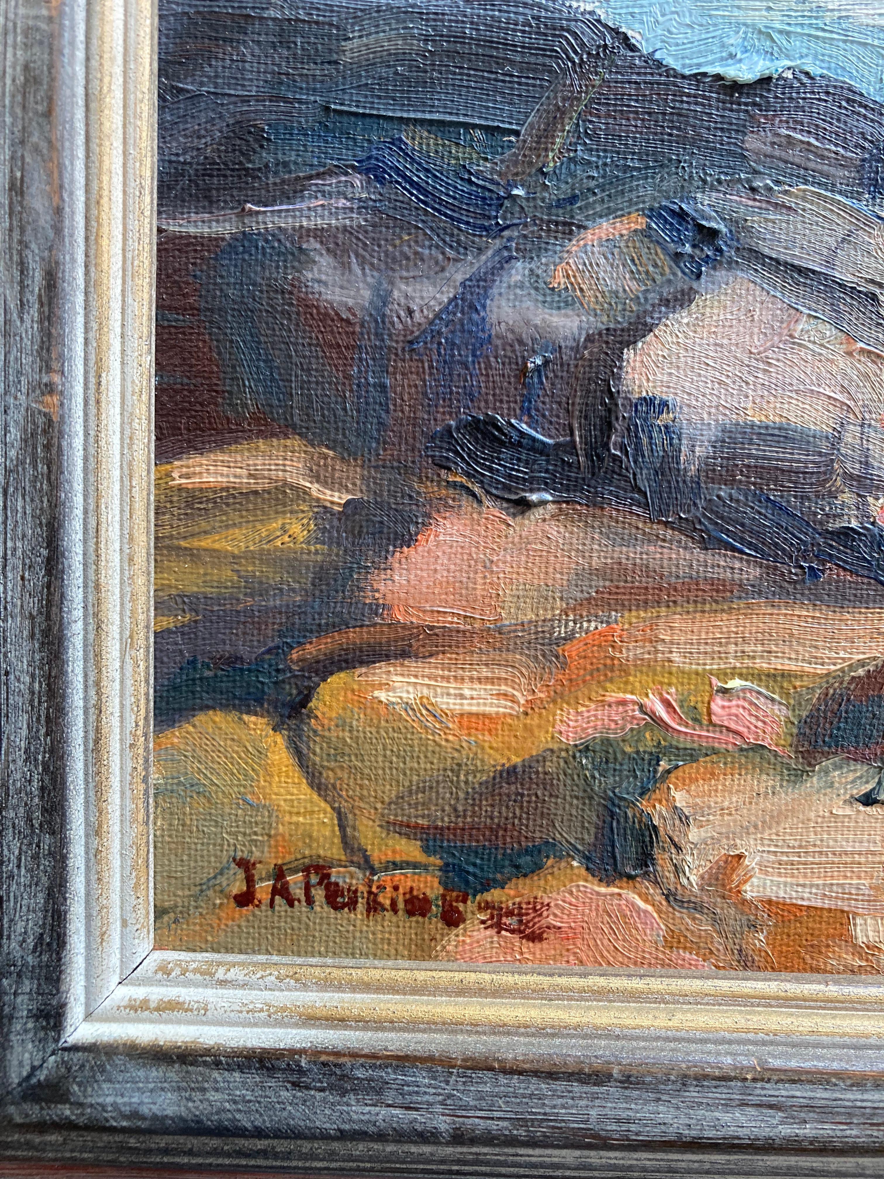 Judson Perkins: „Die kalifornische Küste“, Meereslandschaft, Gemälde im Angebot 2