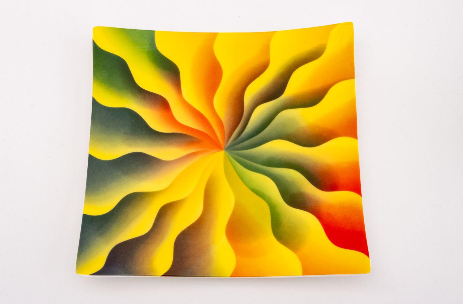 Judy Chicago Commemorative Tableware, 10 Pcs. For Sale 3