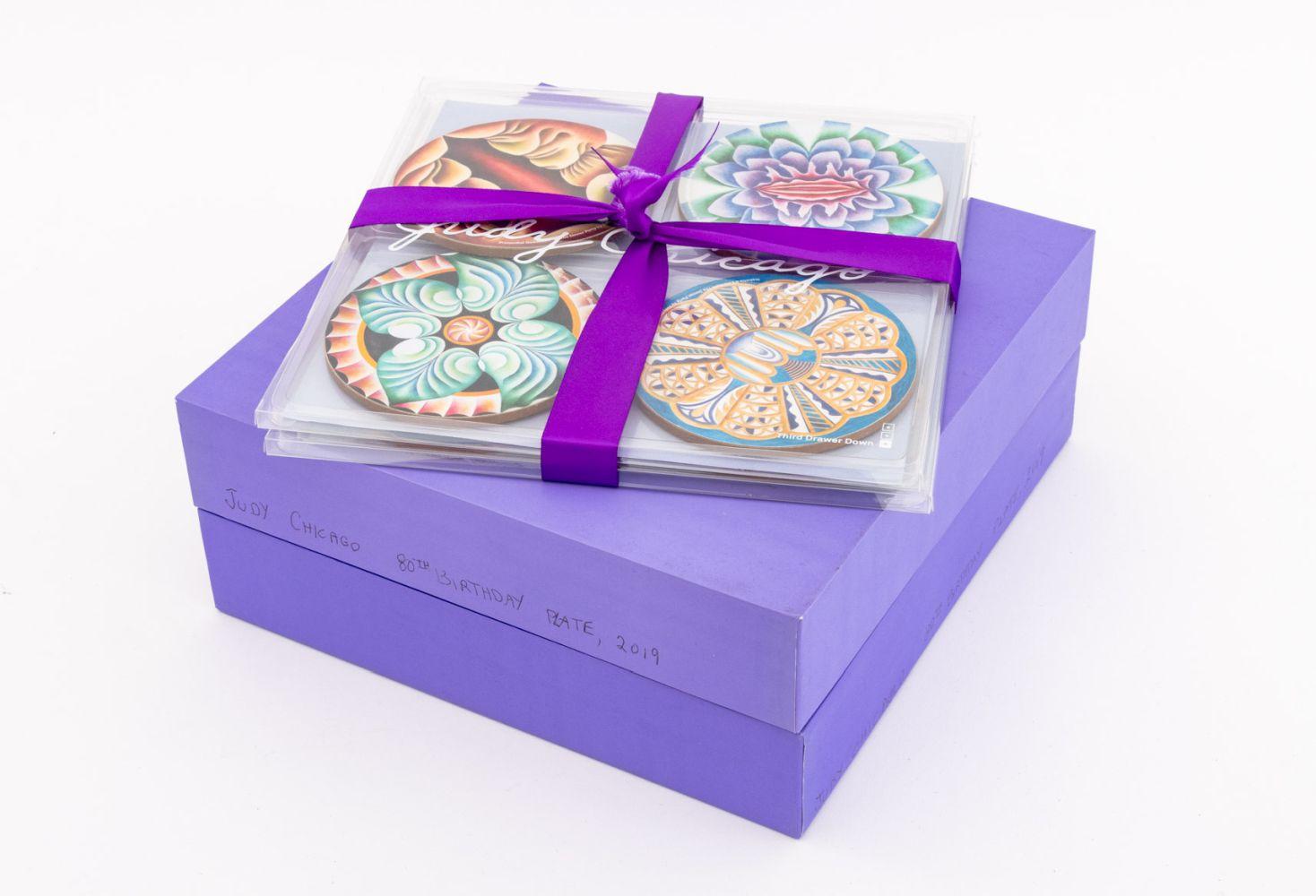 Collection of 10 Judy Chicago Commemorative Tableware Pieces, comprising: (2) two 