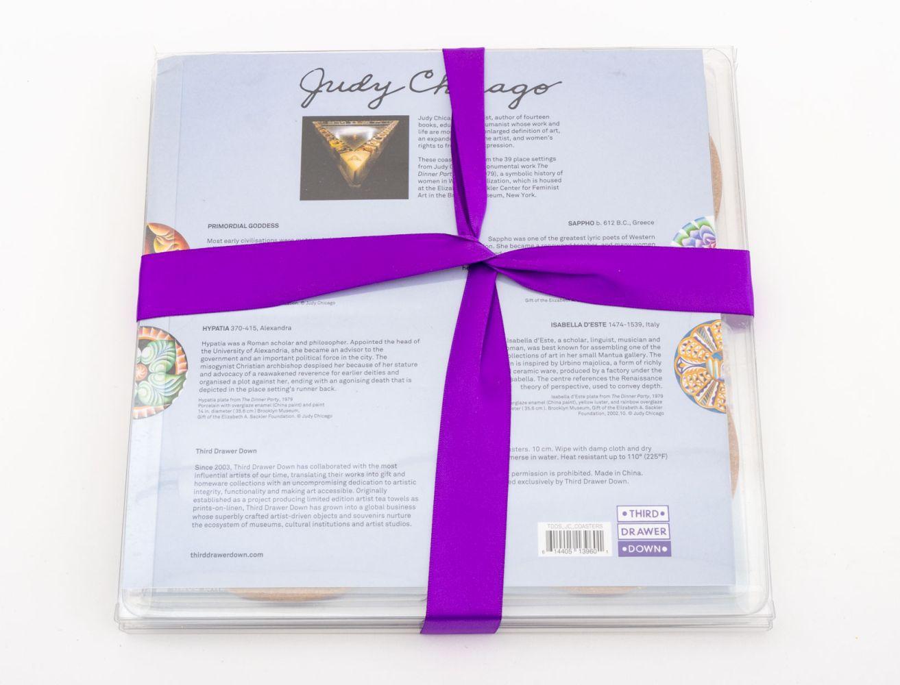 Judy Chicago Commemorative Tableware, 10 Pcs. In Good Condition For Sale In Astoria, NY