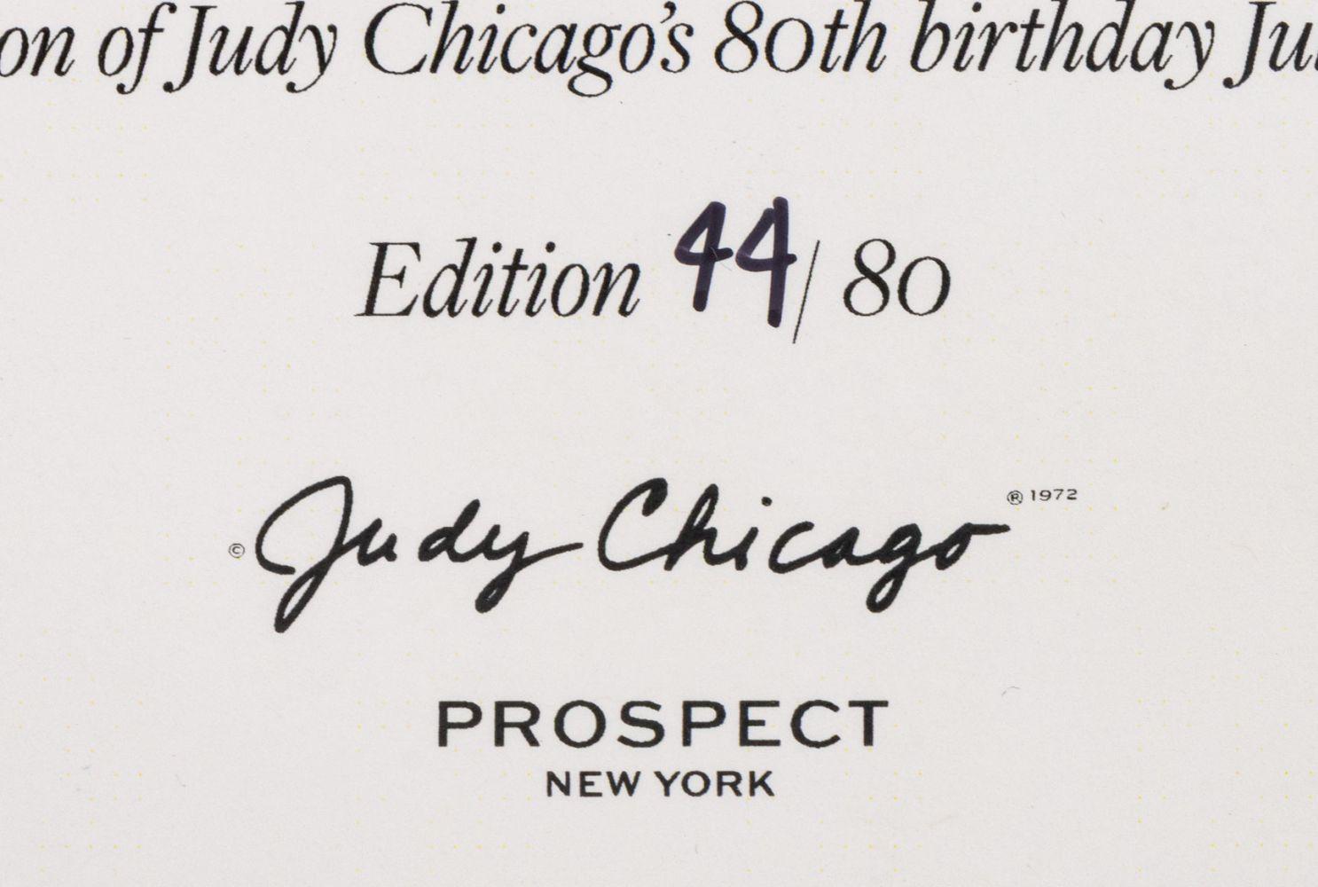 Judy Chicago Commemorative Tableware, 10 Pcs. For Sale 2