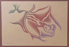 Almost Born (early signed/n lithograph by world renowned feminist artist) 