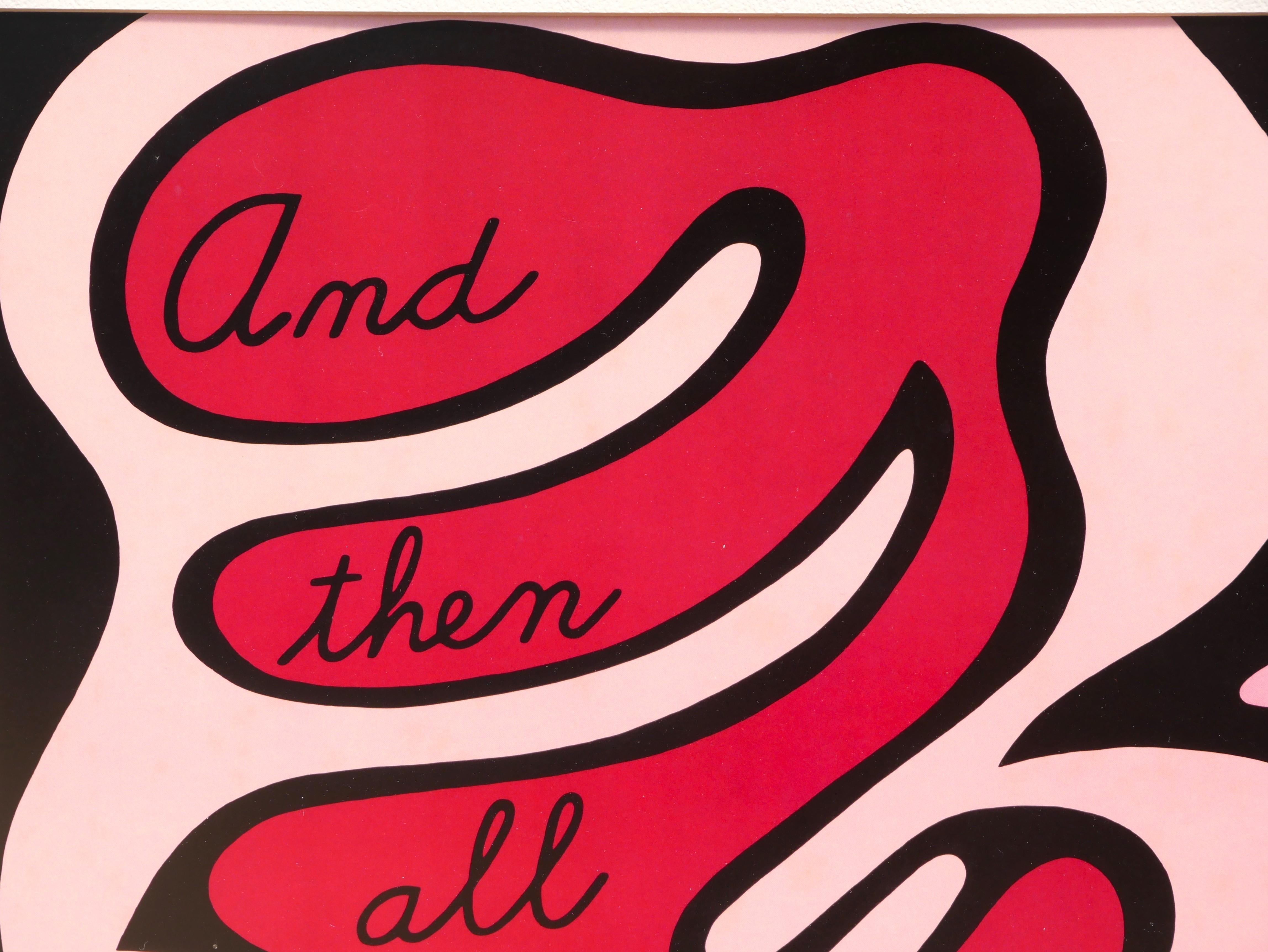 “And then all that divided them merged” Banner Design for THE DINNER PARTY For Sale 4
