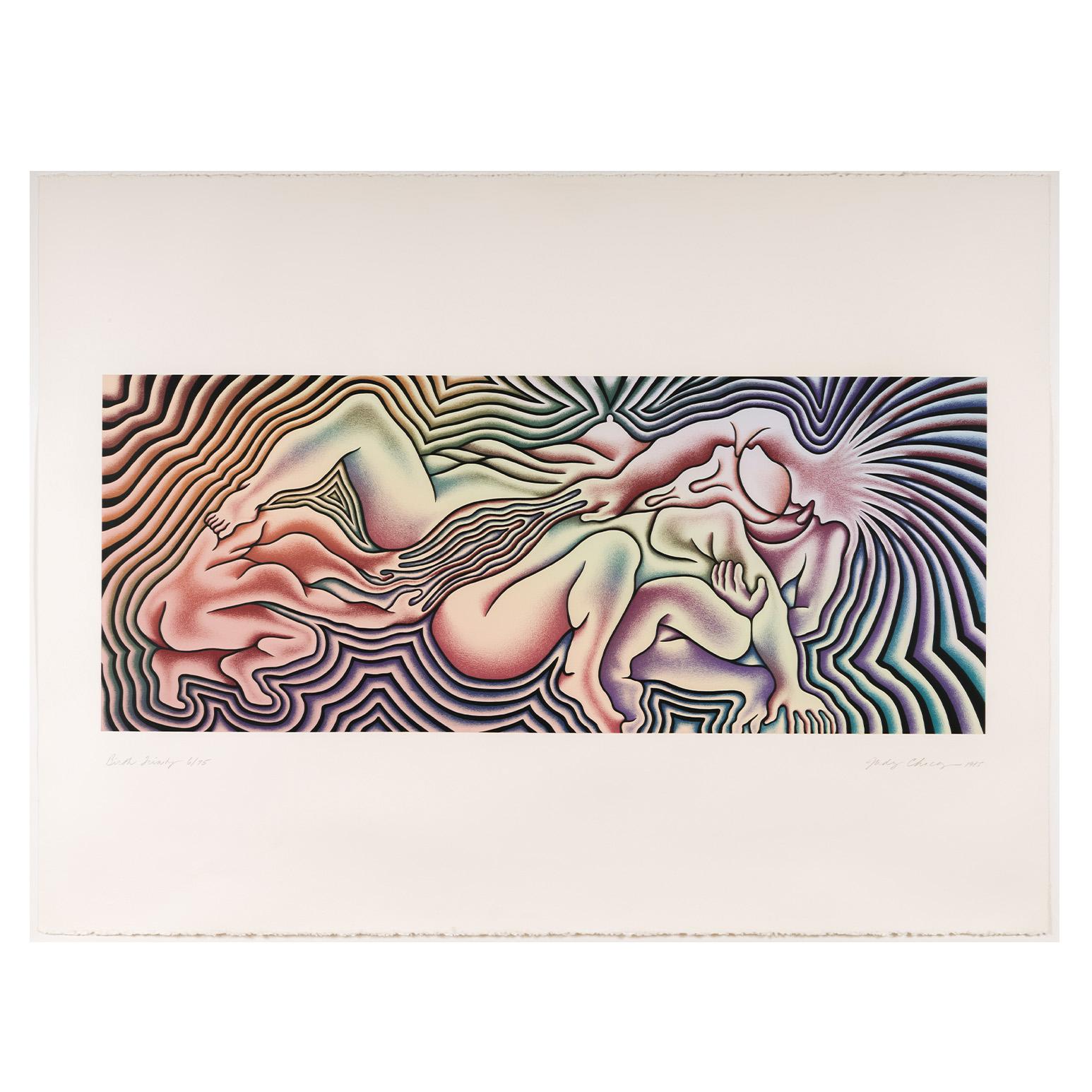 Birth Trinity - Print by Judy Chicago
