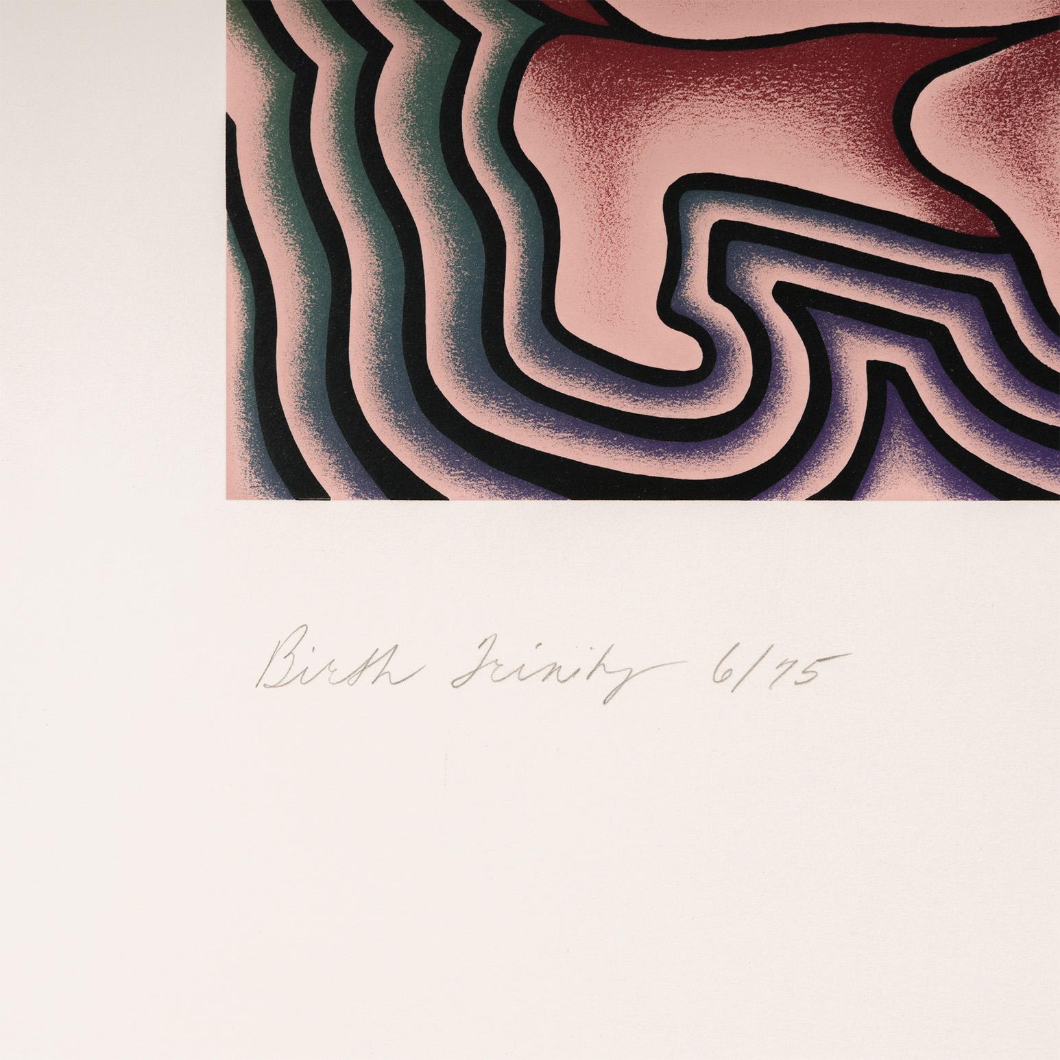 Birth Trinity - Contemporary Print by Judy Chicago