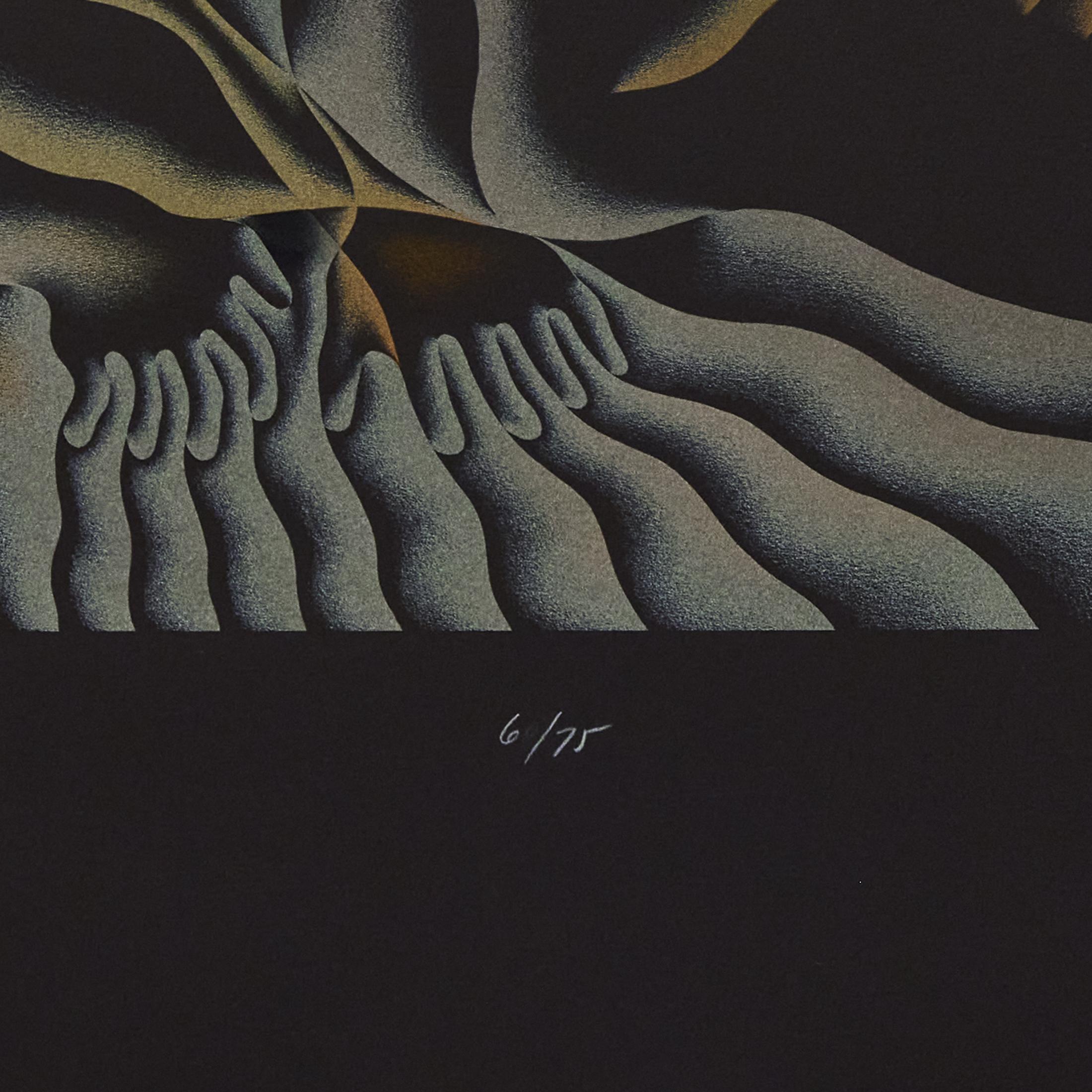Earth Birth - Contemporary Print by Judy Chicago