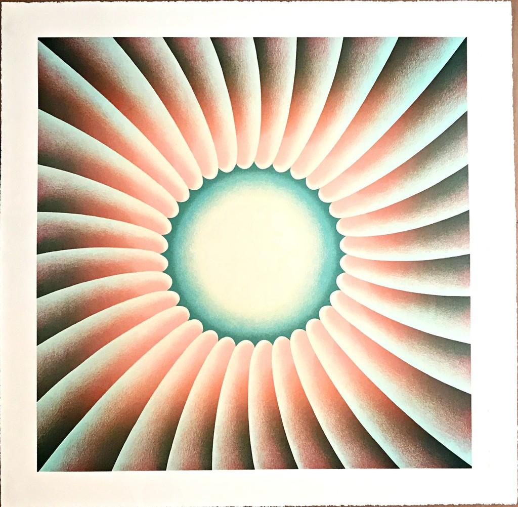 Judy Chicago, Through the Flower Iconic, signierte/n Siebdruck feministische Kunst, gerahmt im Angebot 1
