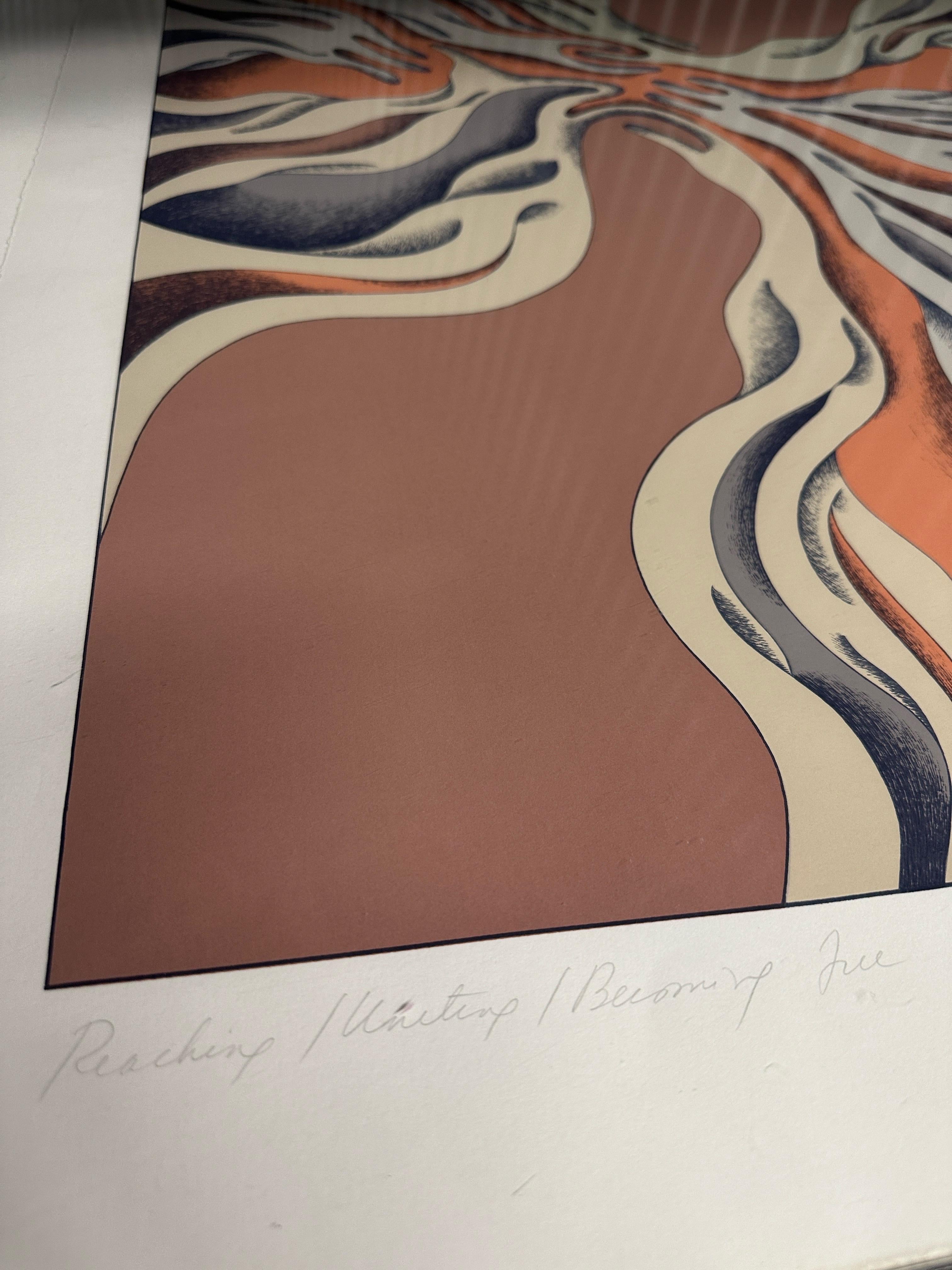 Reaching/Uniting/Becoming Free by Judy Chicago For Sale 1