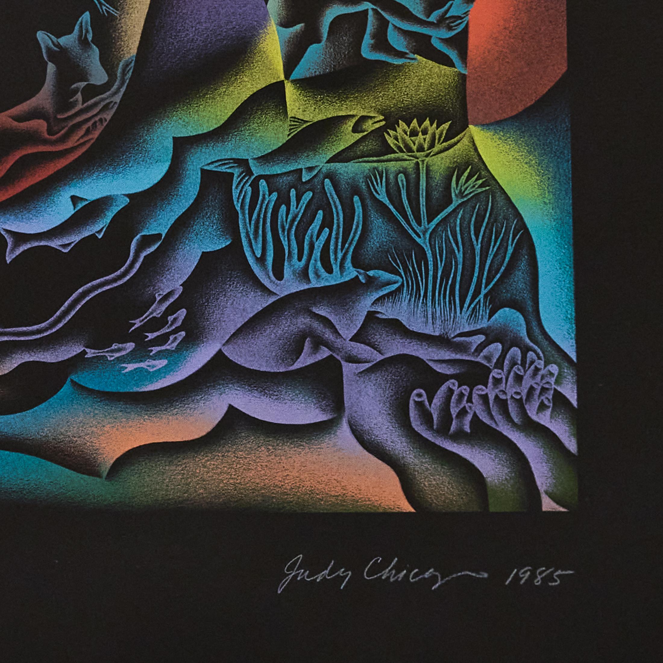 La creazione - Print Contemporaneo di Judy Chicago