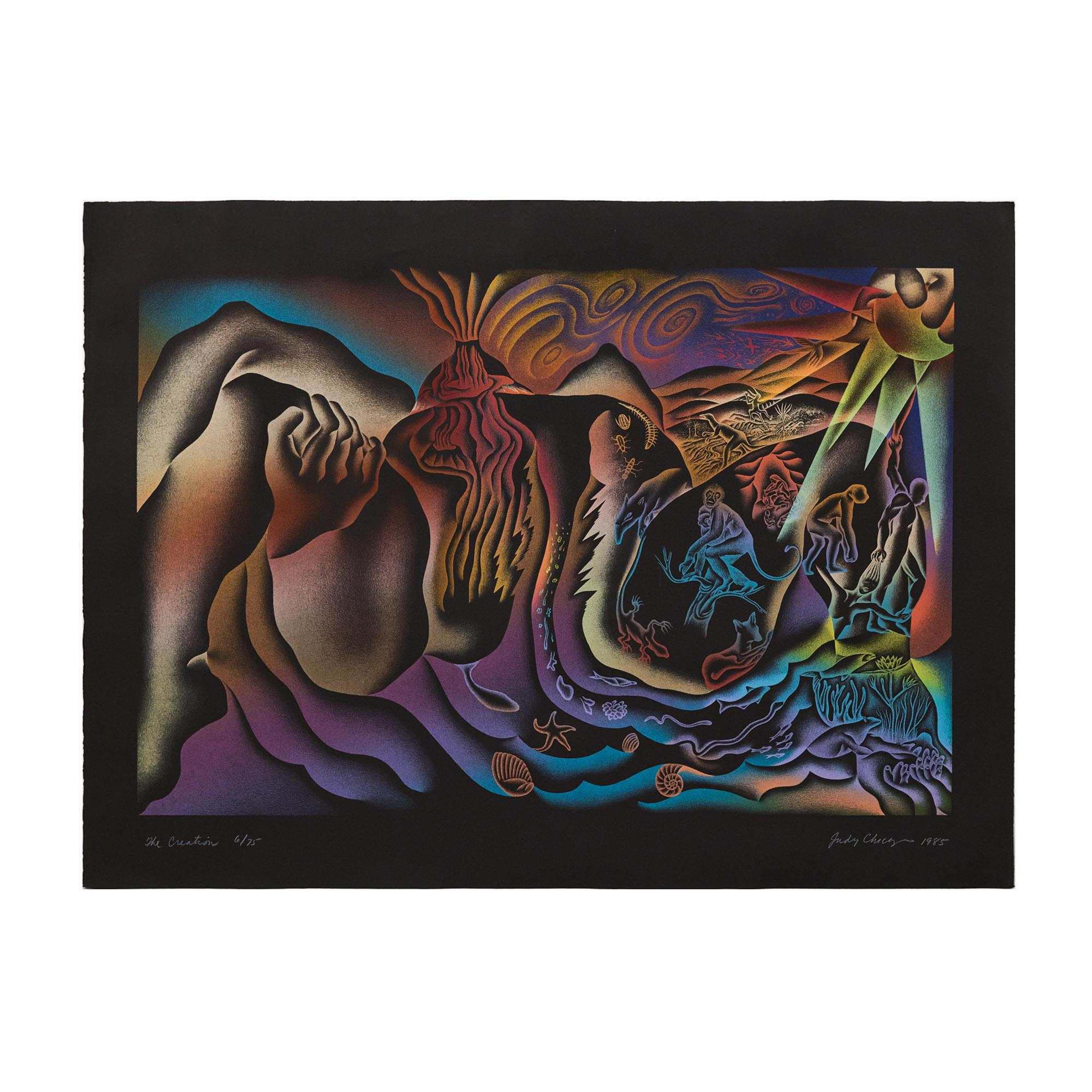 Figurative Print di Judy Chicago - La creazione