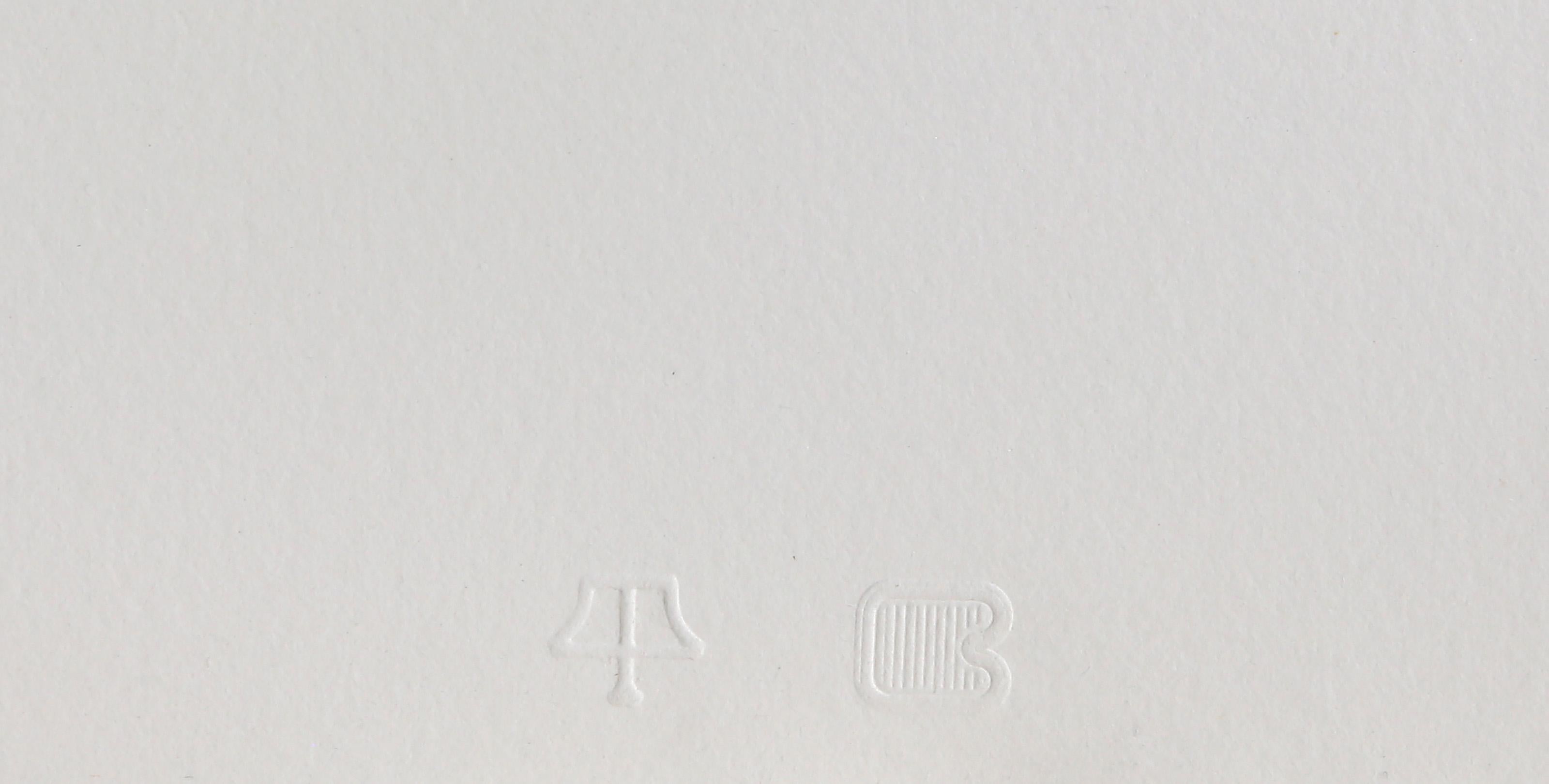 Through the Flower, lithographie géométrique abstraite de Judy Chicago en vente 2