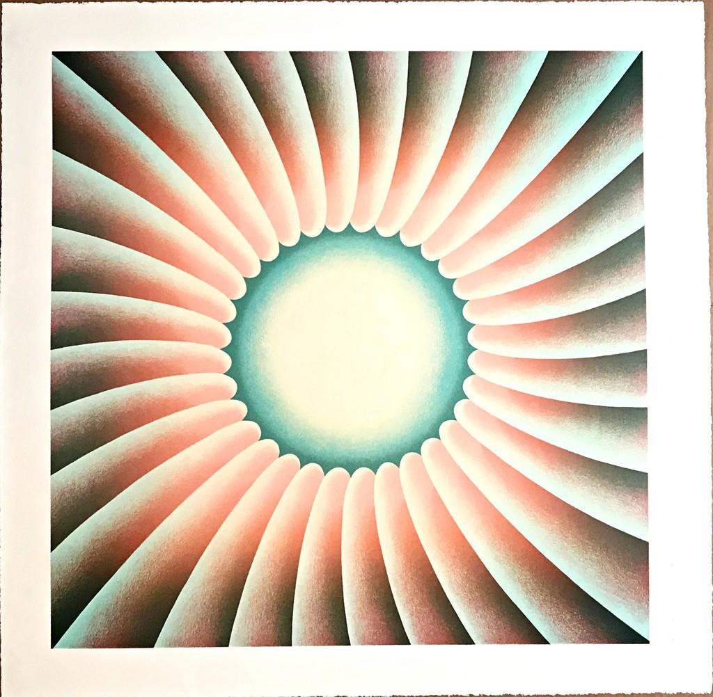 Through the Flower (iconic screenprint by world's foremost feminist artist) - Print by Judy Chicago