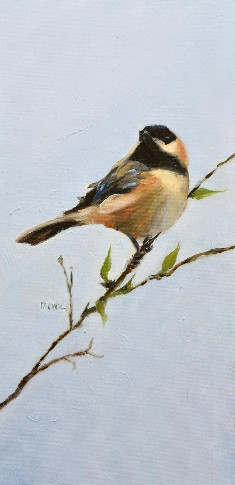 A Dream to Soar, Oil/ Linen, Oil Painters of America, Impressionism, Free Ship. - Painting by Judy Crowe