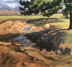 Morning Ride  Texas Landscape  Oil Painting  Texas Hill Country  Horses