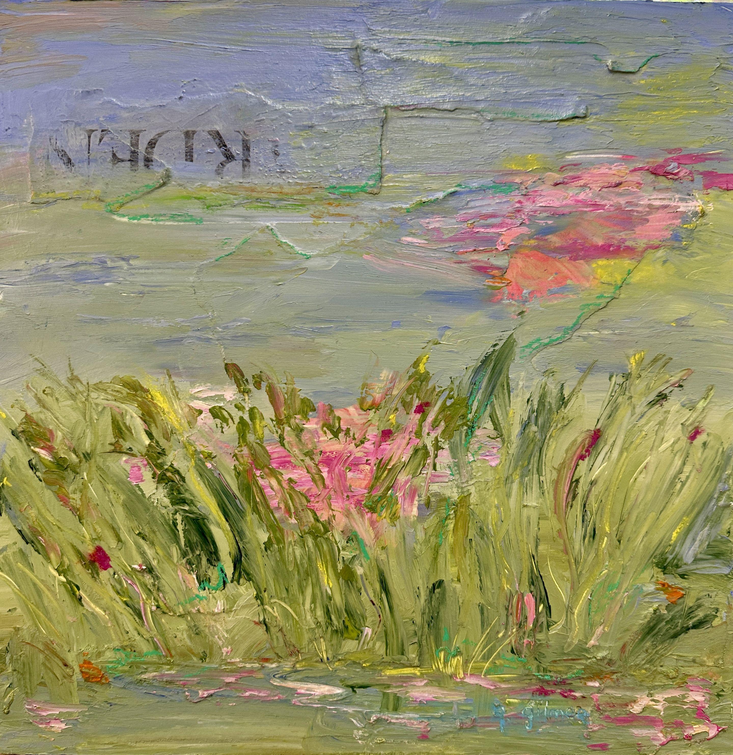 Nature;s Color Pallette, Mixed Media on Wood Panel - Mixed Media Art by Judy Gilmer