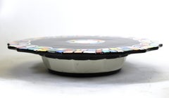 Judy Henderson Post-Modern Ceramic Cake Plate