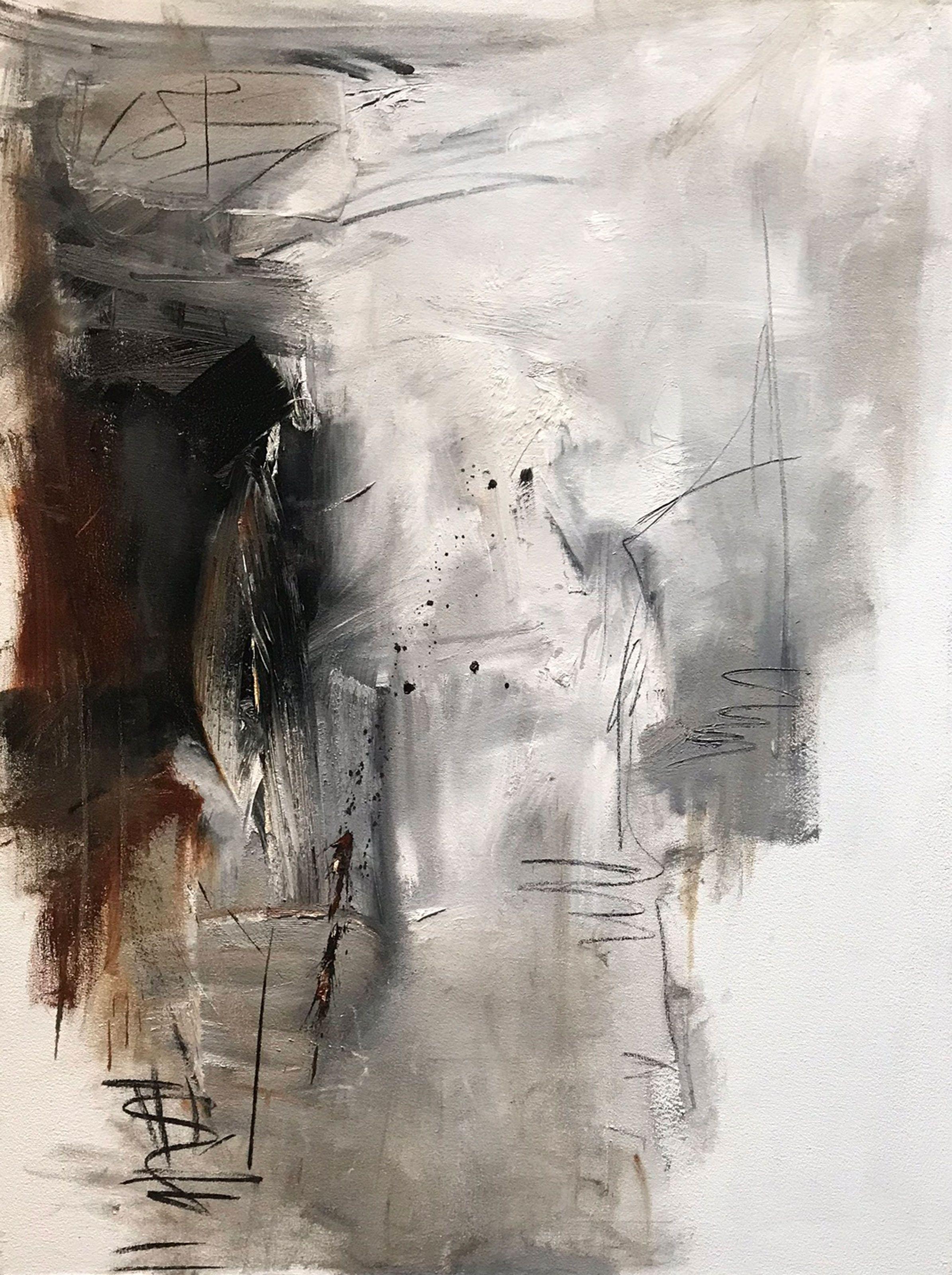 Judy Hintz Cox Abstract Painting – A Thousand Ways to See, Gemälde, Öl auf Leinwand