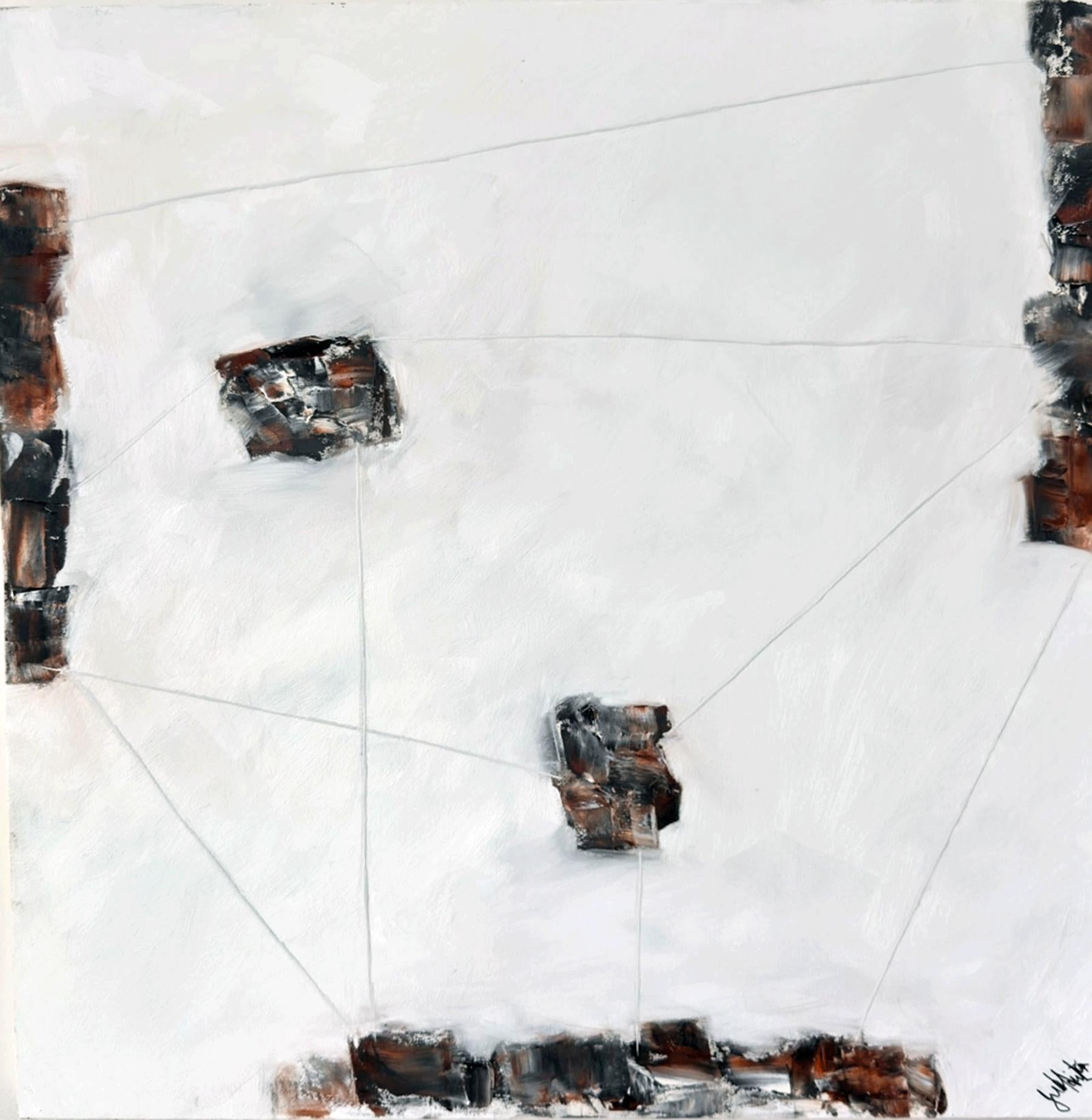 Judy Hintz Cox Abstract Painting - Diversity, Painting, Oil on Canvas