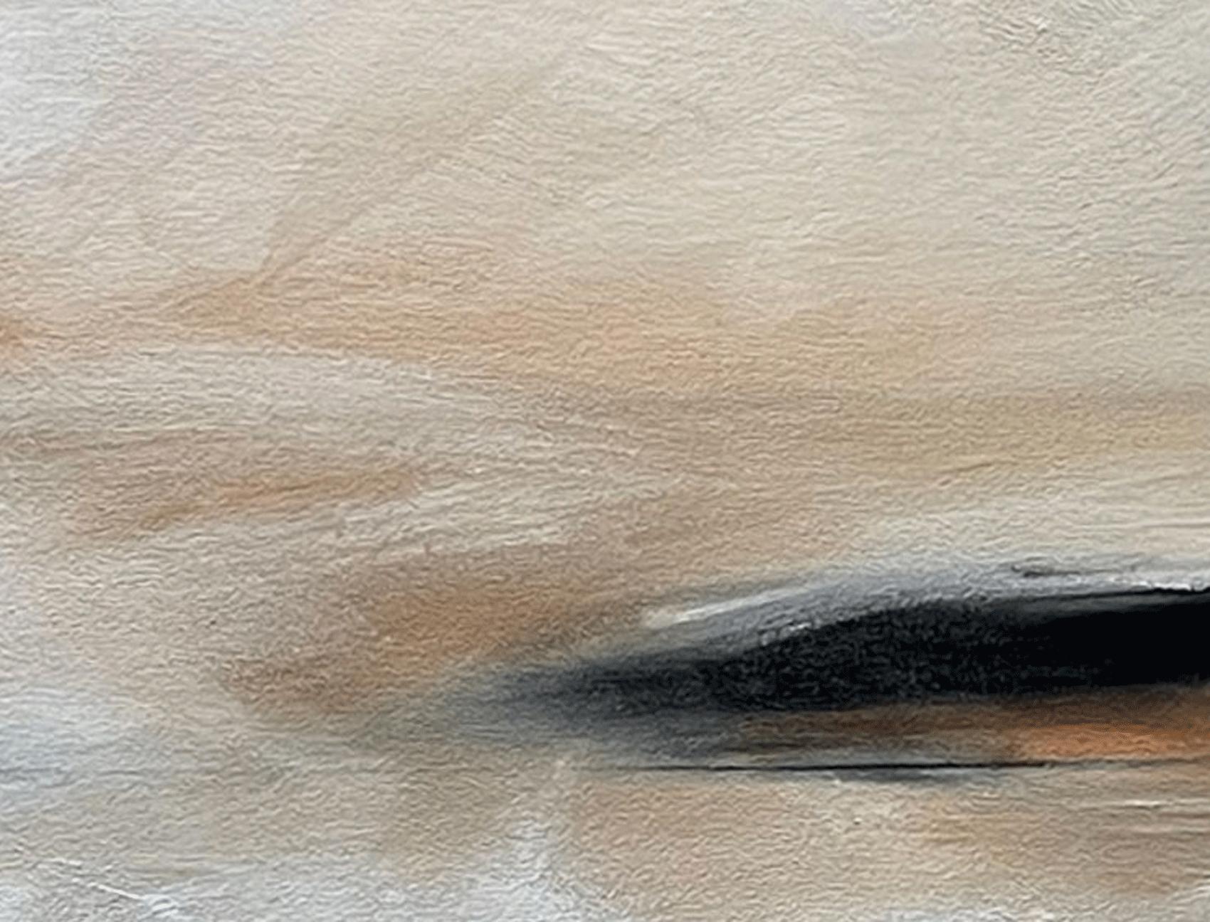 Kiss the Space, Gemälde, Öl auf Leinwand (Abstrakt), Painting, von Judy Hintz Cox