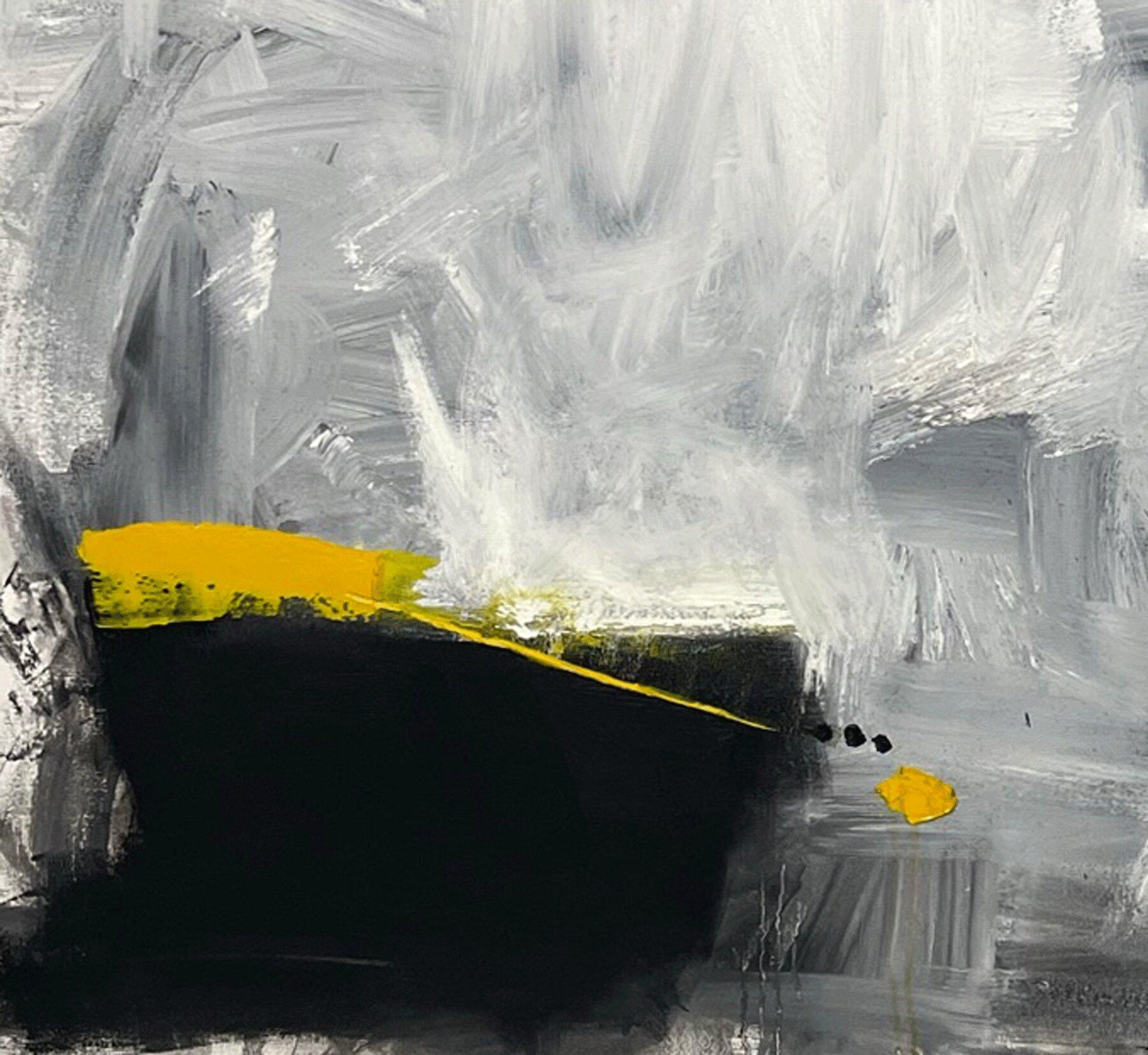 Lose Fear and Be Free, Painting, Oil on Canvas For Sale 3