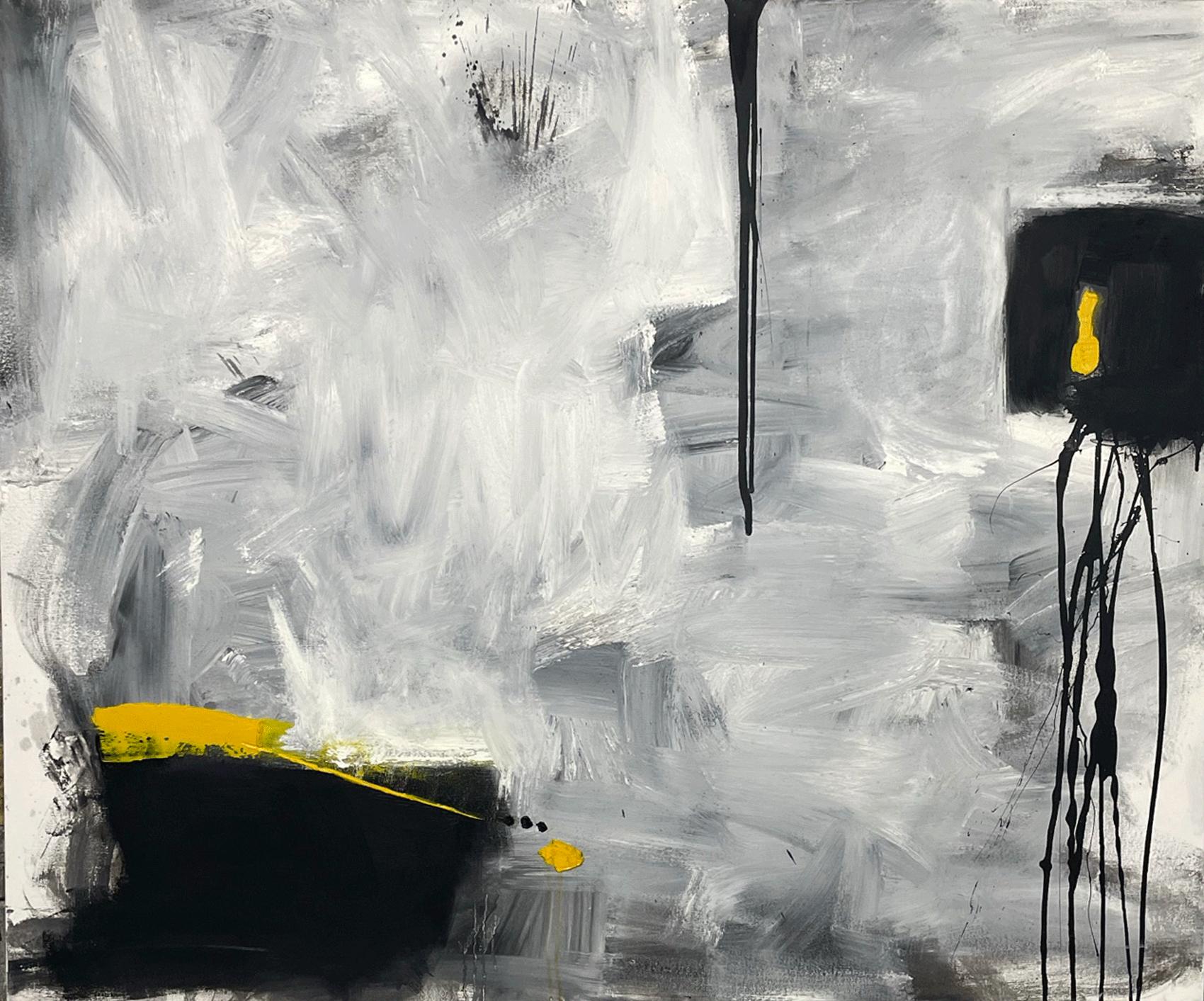 Lose Fear and Be Free, Painting, Oil on Canvas