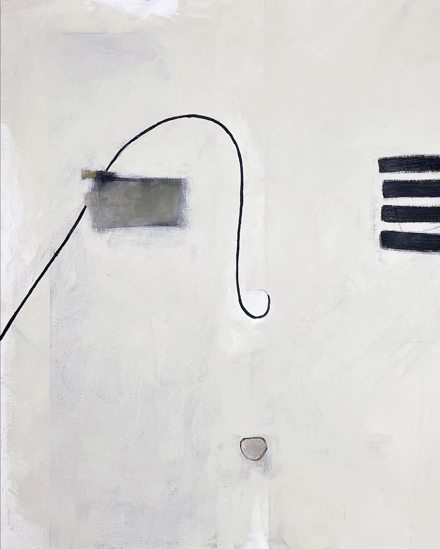 Pentimento, peinture, huile sur toile