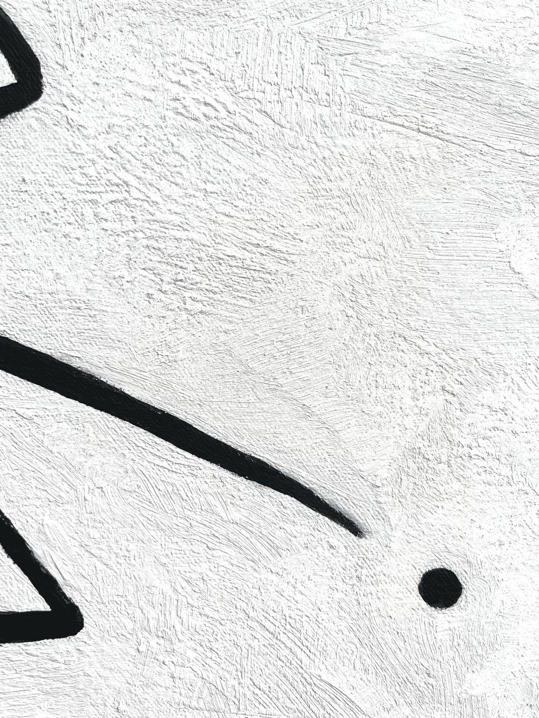 Dies ist Teil der Serie von Quiet Space und ist sehr sehr minimal.  Auf dem Bild des gesamten Gemäldes ist kaum zu erkennen, dass es extrem strukturiert ist.  Es gibt einige Details der Teture, aber wenn man das Gemälde in natura sieht, ist es