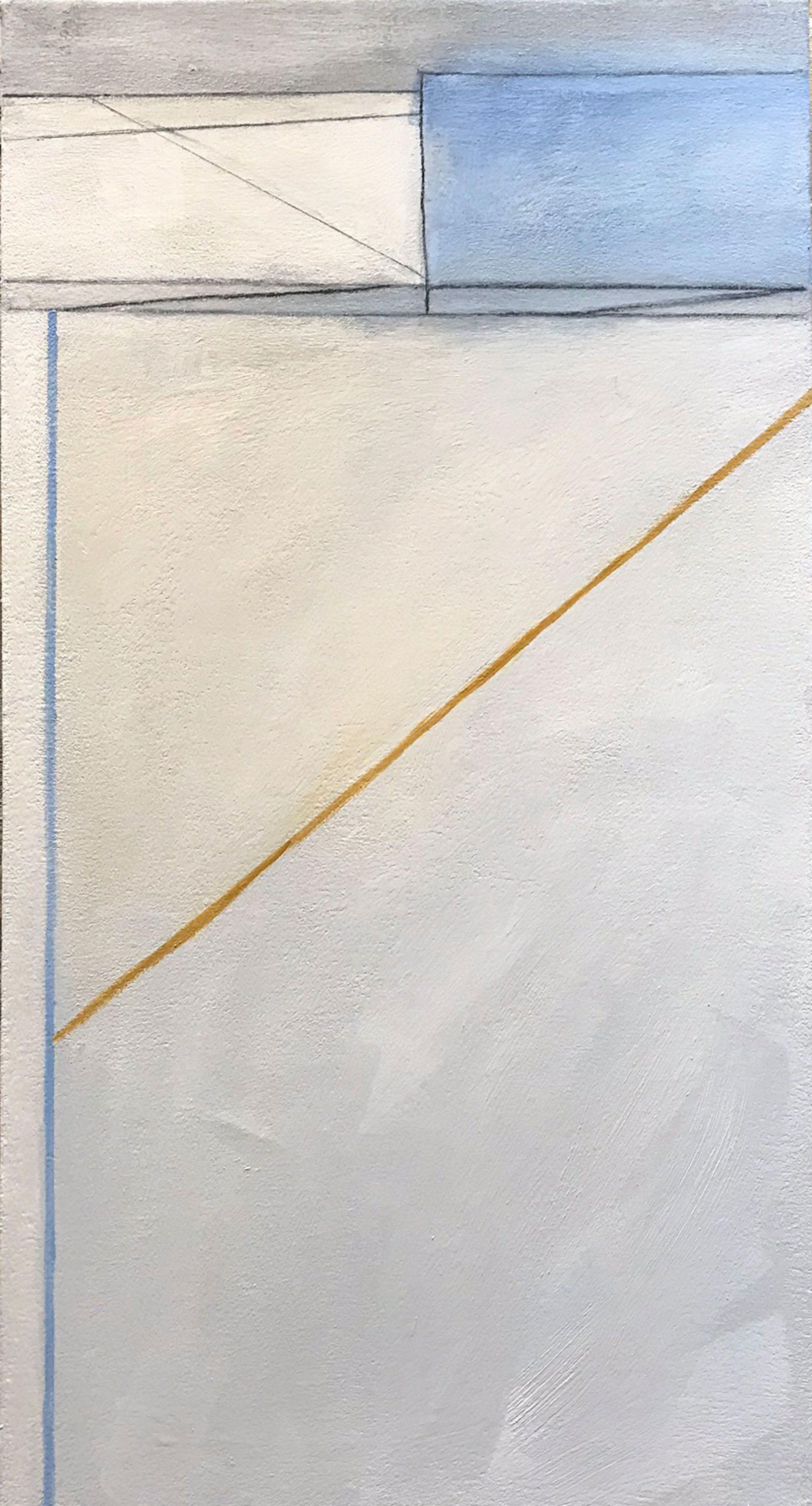 Judy Hintz Cox Abstract Painting - Simple, Painting, Oil on Canvas