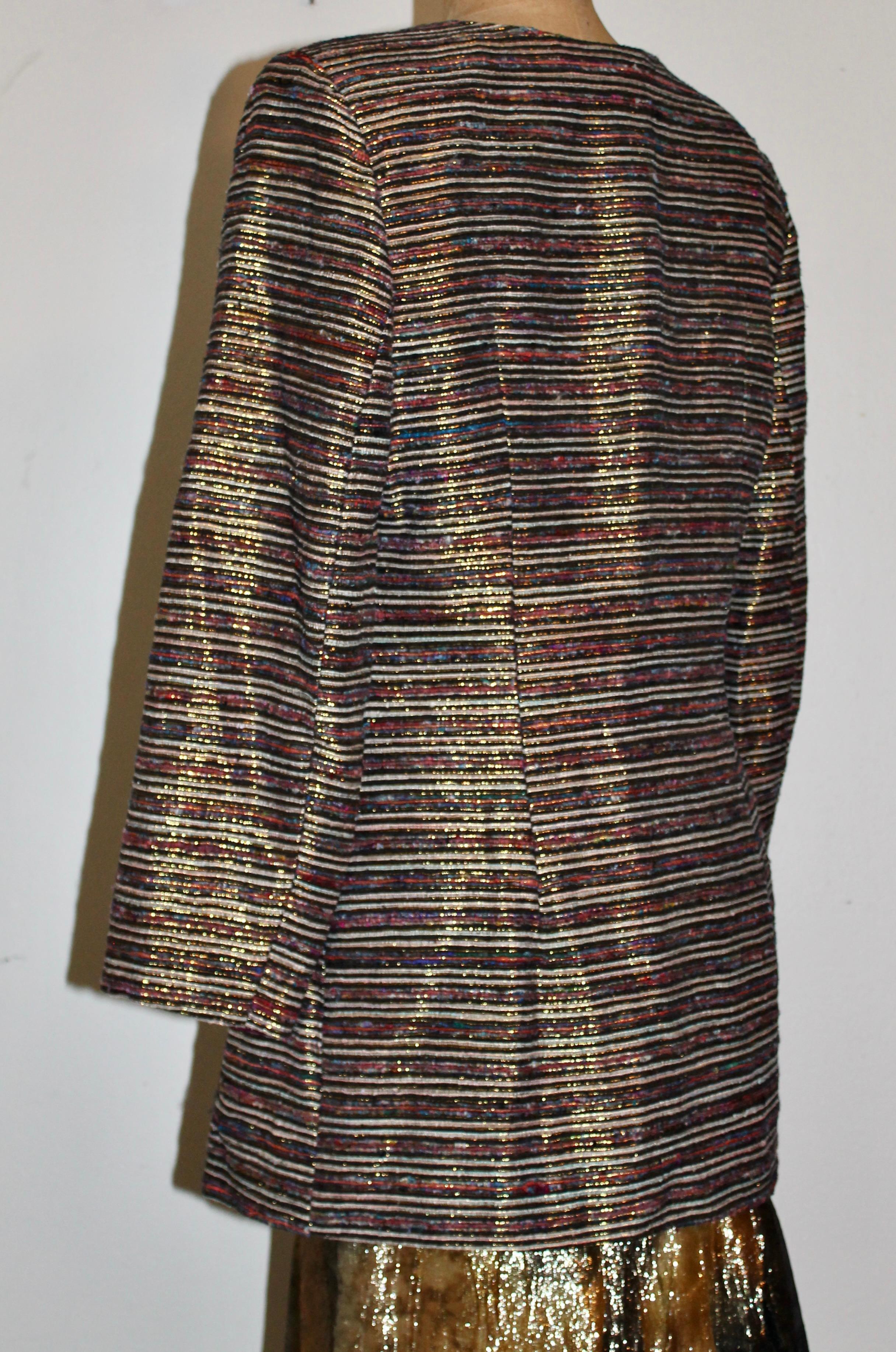 Conjunto cojo de alta costura de los años 70 Judy Hornby en venta 3