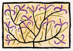 Tree with Purple Flowers