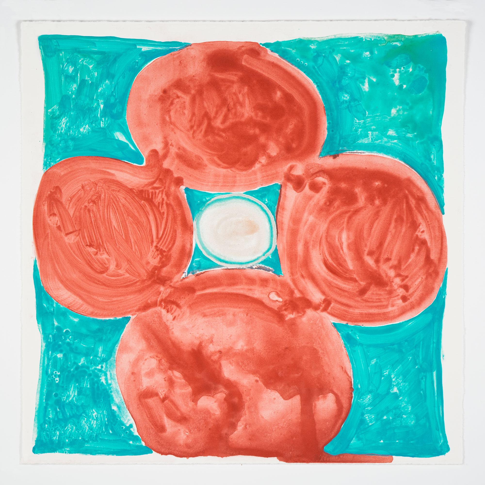 This group of nine monotypes is collectively titled 