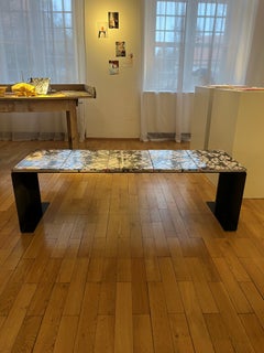 Judy Ledgerwood X Porzellan Manufaktur Nymphenburg artist original garden bench