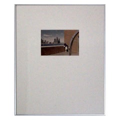 Judy Linn Detroit from Windsor Contemporary Color Photograph 1976 Framed