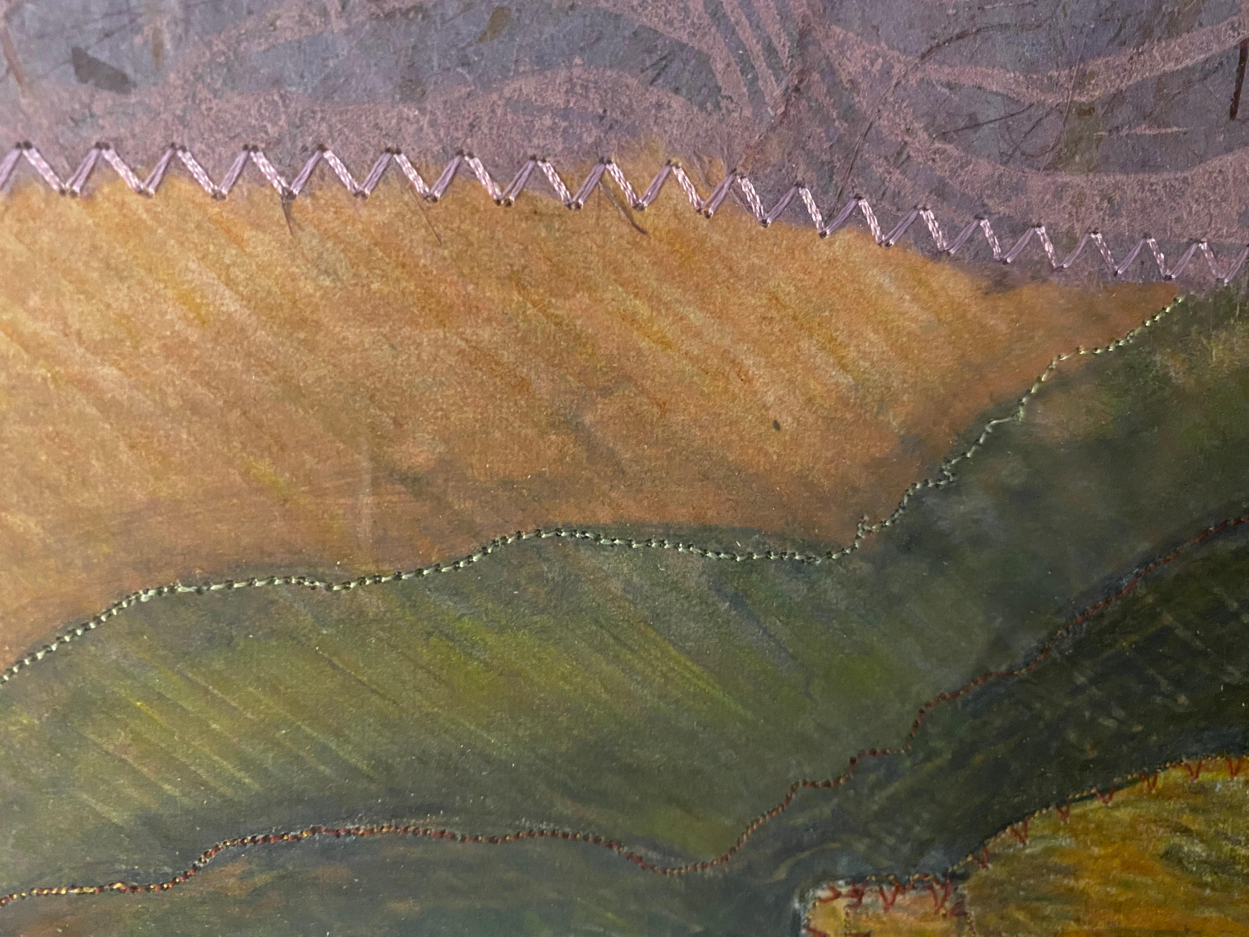 Disegno a matita a tecnica mista di Judy Pike in vendita 4