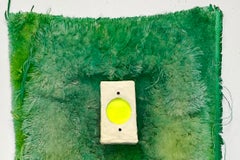 Escultura textil de pared: 'GREENSLEEVES