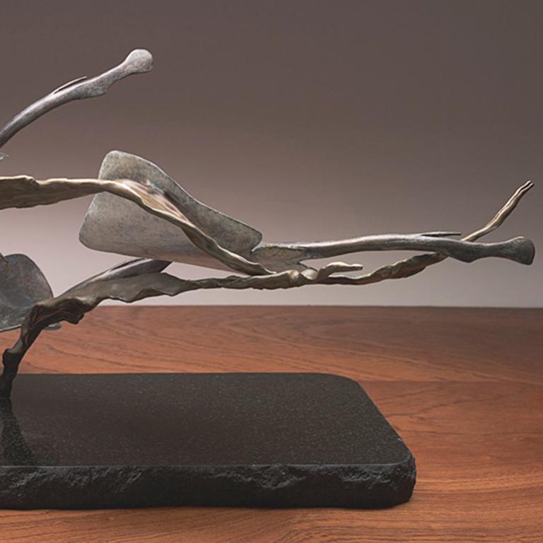 Fever - Sculpture by Judy Salinsky