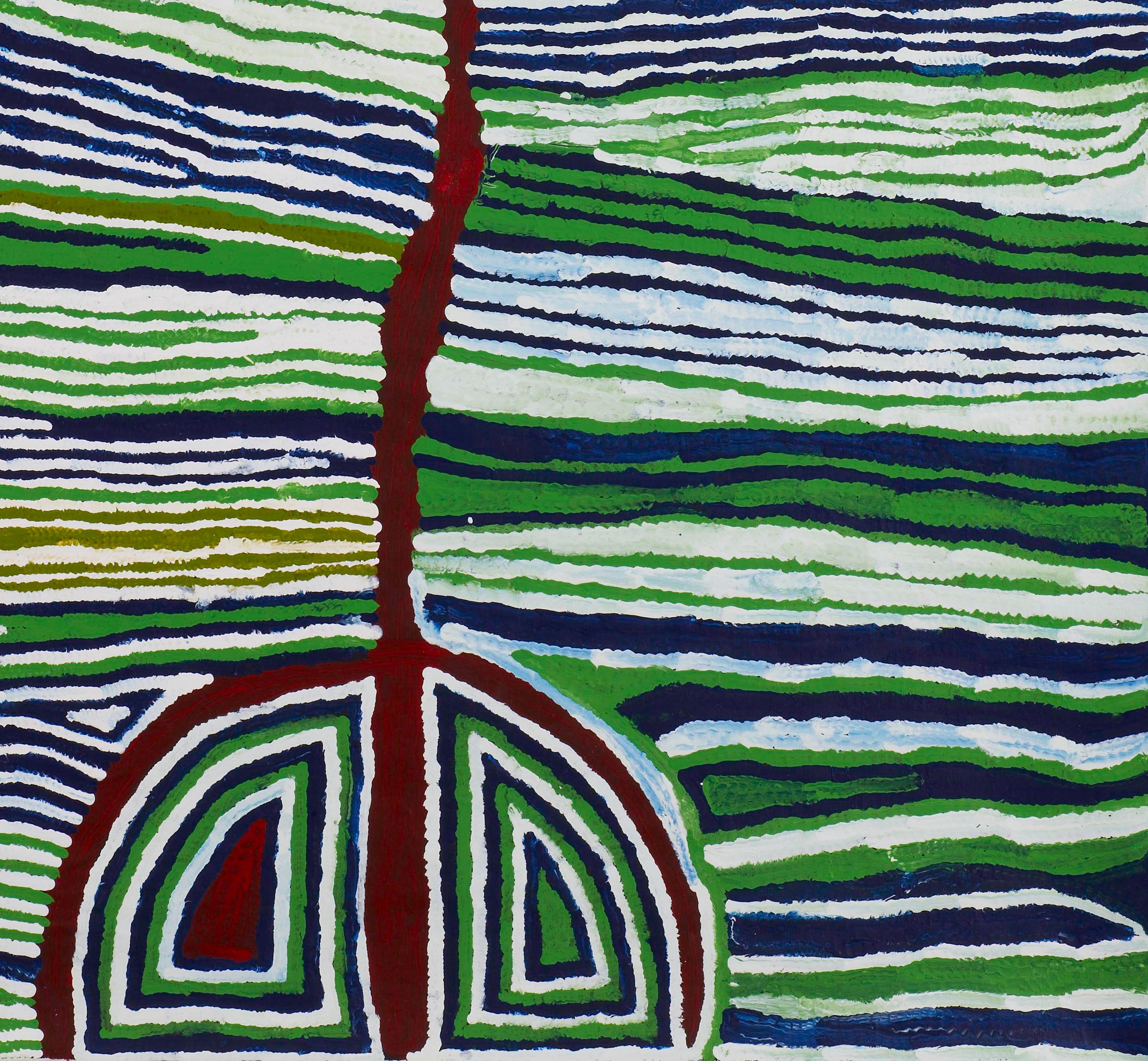 Acconciatura - Painting Contemporaneo di Judy Watson Napangardi