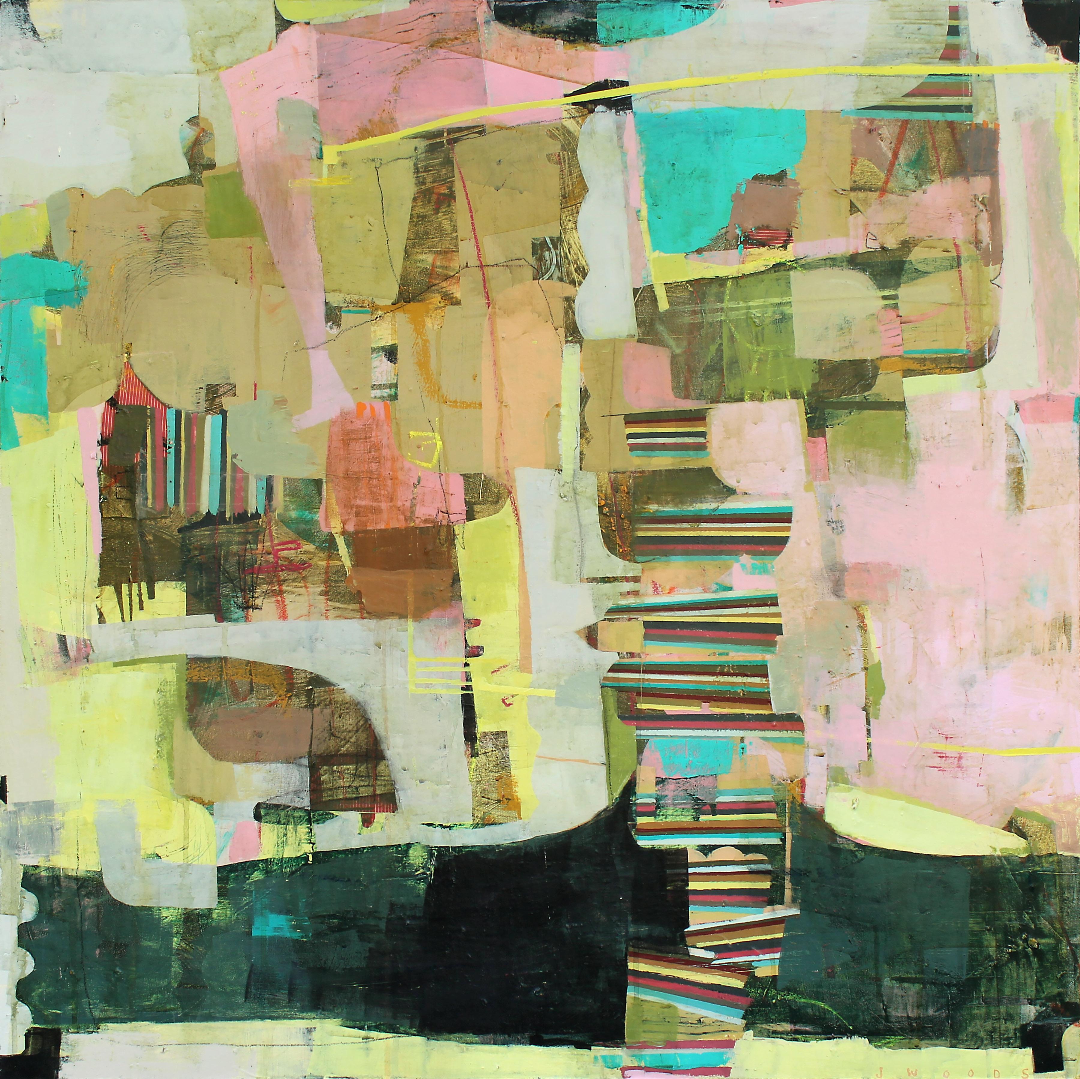 Judy Woods Abstract Paintings - 5 For Sale at 1stDibs