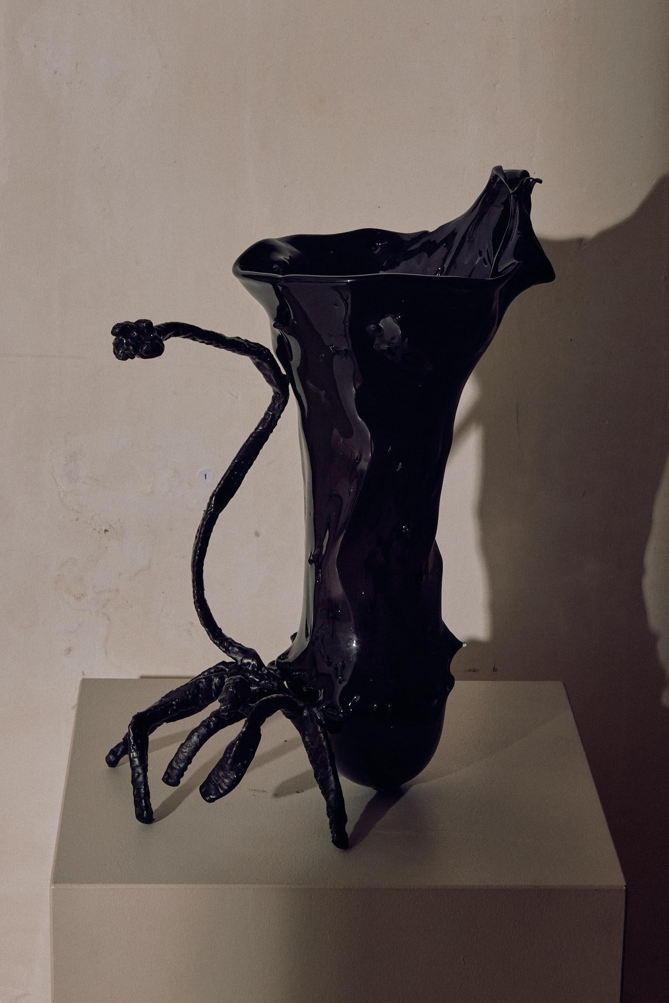 Post-Modern Jug for Water Vase by Michael Gittings For Sale