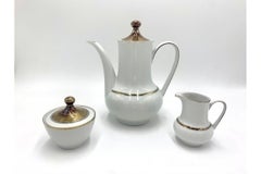 Jug, Milk Jug, Sugar Bowl Set, Winterling Röslau Bavaria, Germany, 1950s / 1960s