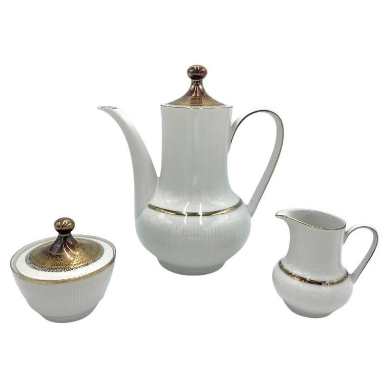 Jug, Milk Jug, Sugar Bowl Set, Winterling Röslau Bavaria, Germany