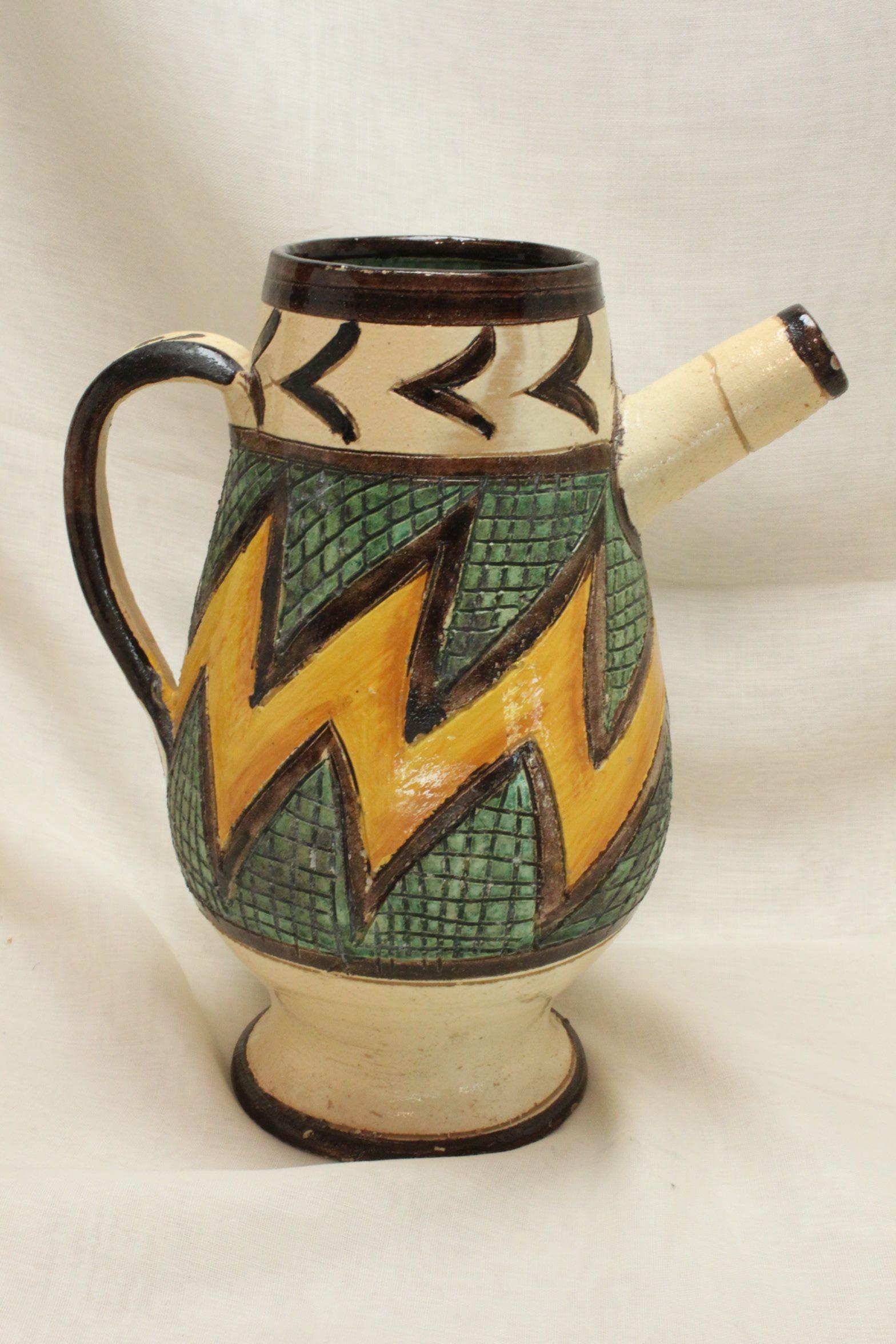20th Century Jug or Pitcher by Ugo Zaccagnini For Sale