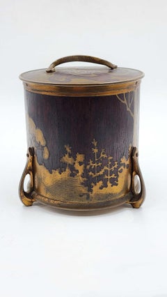 Humidor Jugandstil Erhard & Söhne, Germania, 1920 ca.