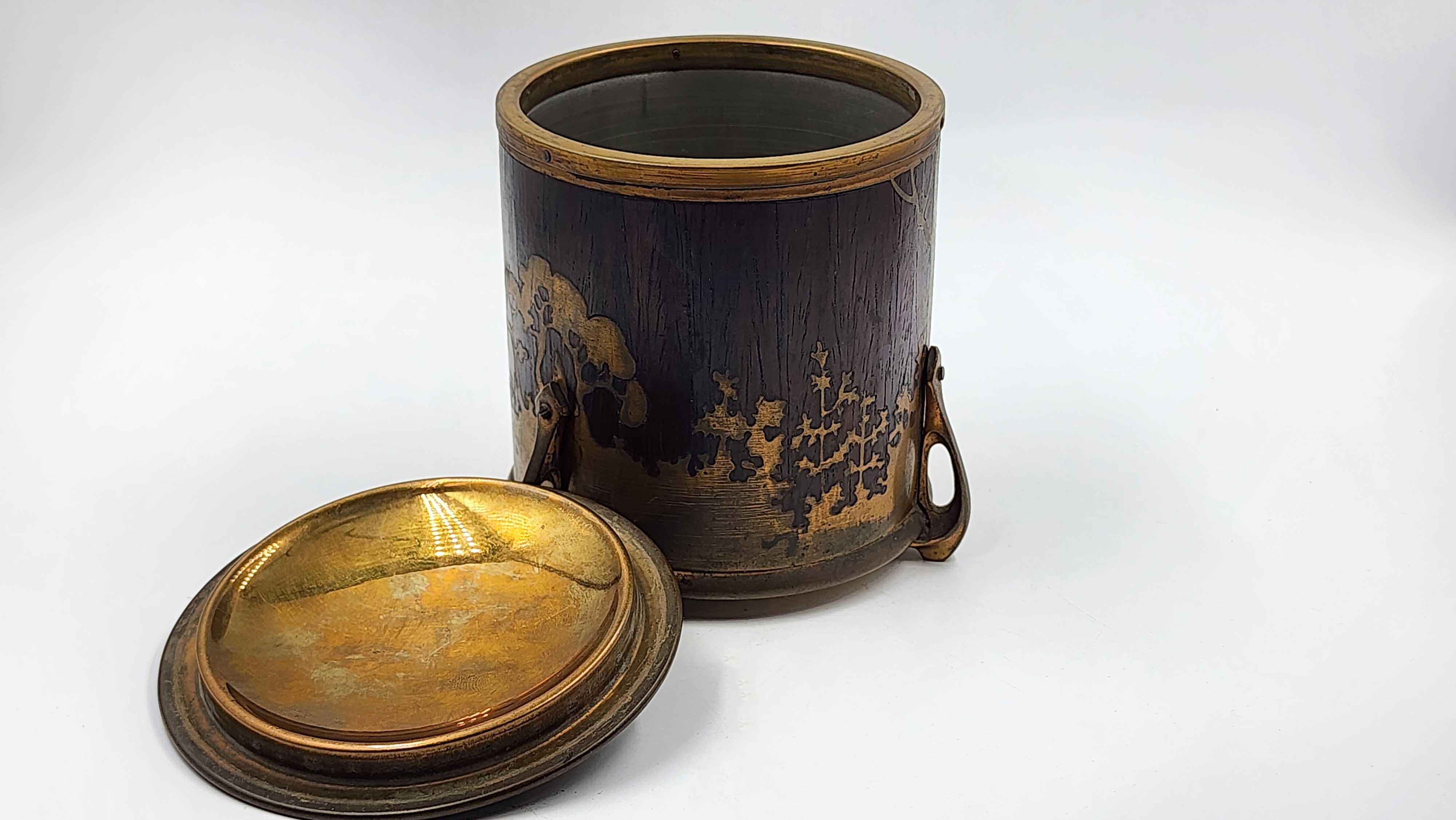 Humidificador Jugandstil Erhard & Söhne, Alemania, c. 1920 Alemán en venta