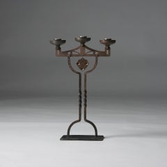 Jugend Candle Holder, Early 20th Century