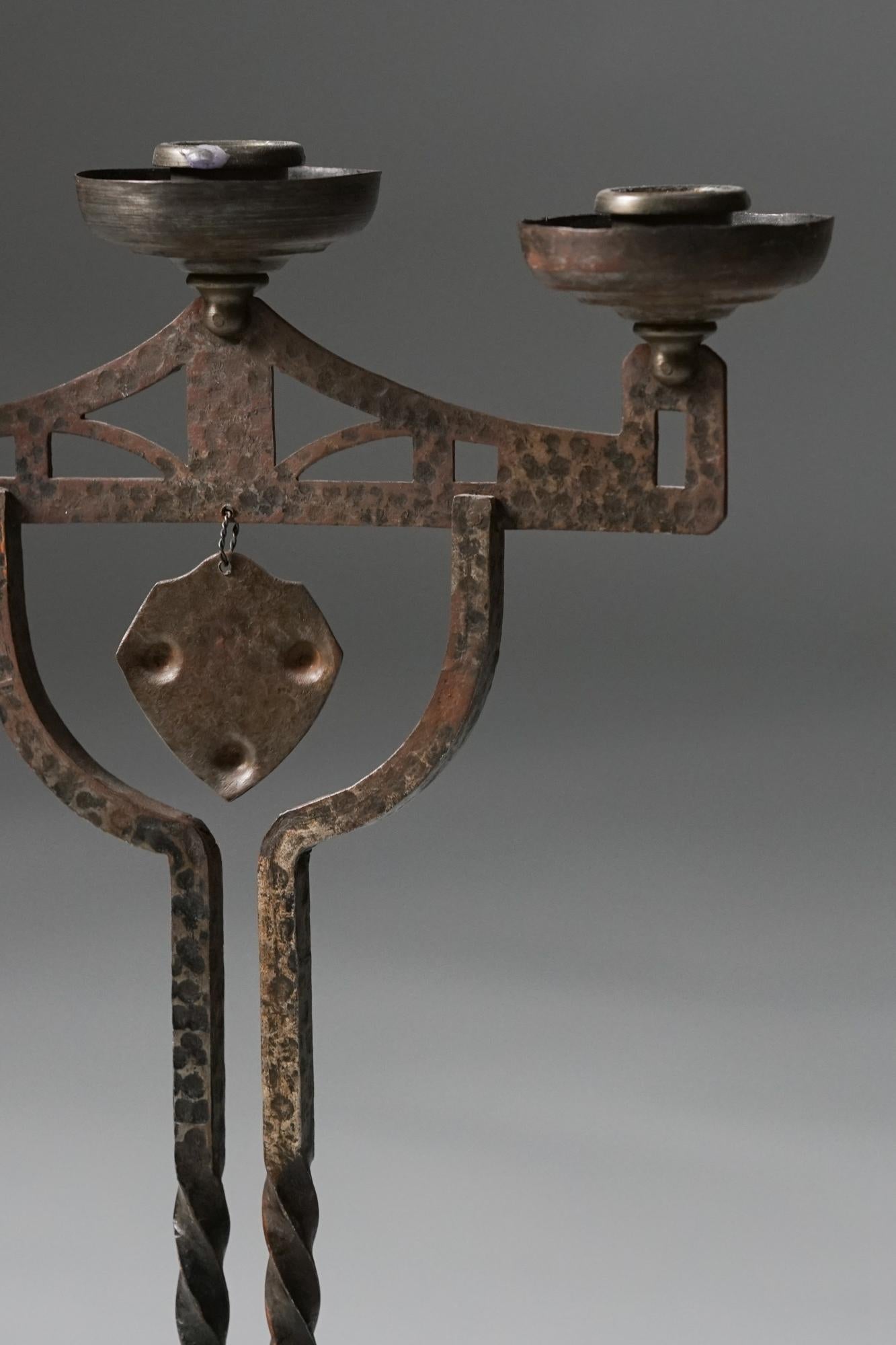 Jugendstil Portacandele Jugend, inizio XX secolo in vendita