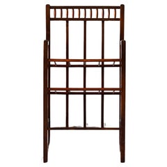 Used Jugend wooden magazine rack